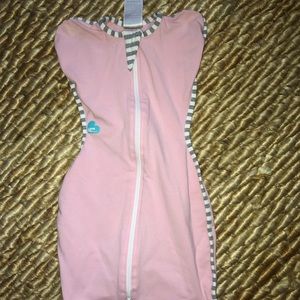 Love to dream pink swaddle